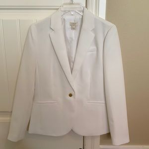 JCrew Blazer | White | Size 4